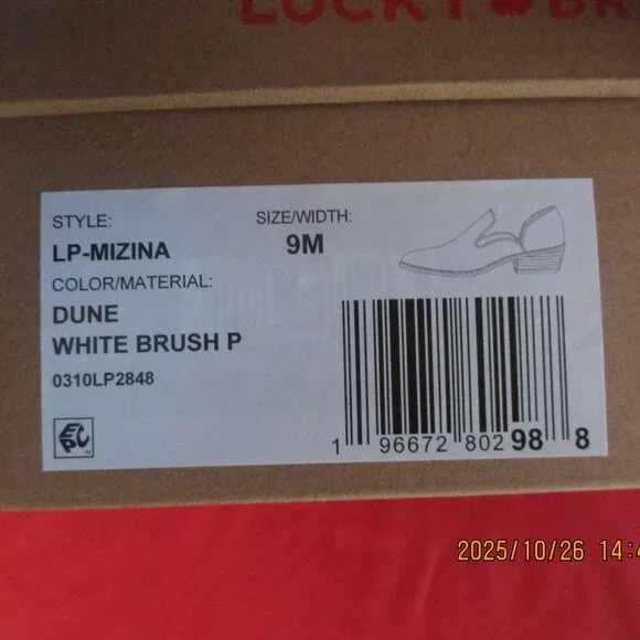 LUCKY BRAND Mizina Faux Leather Shooties $99 - US Size 9 - Dune - 1397 - Picture 11 of 11